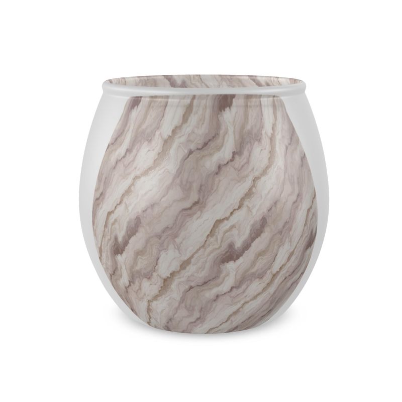 Glass Tealight Candle Holder