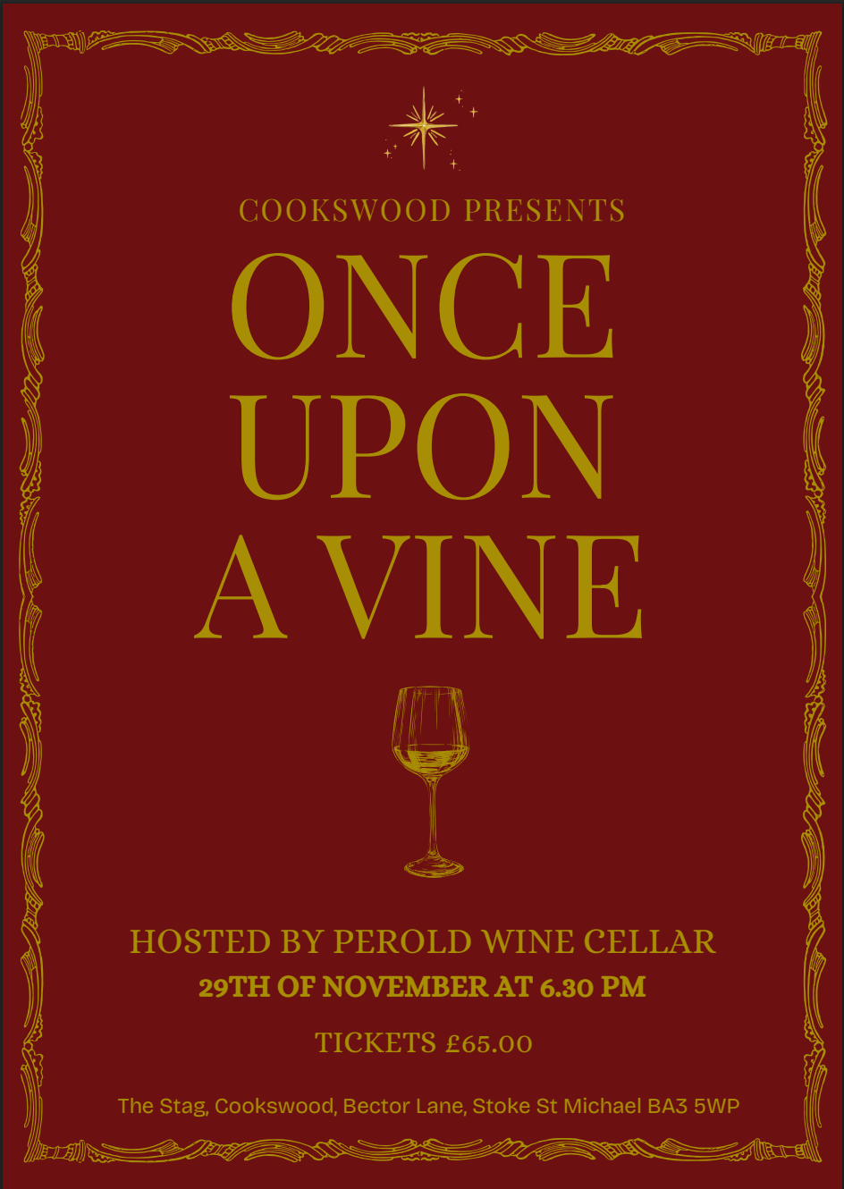 Once Upon A Vine - Wine Tasting Ticket