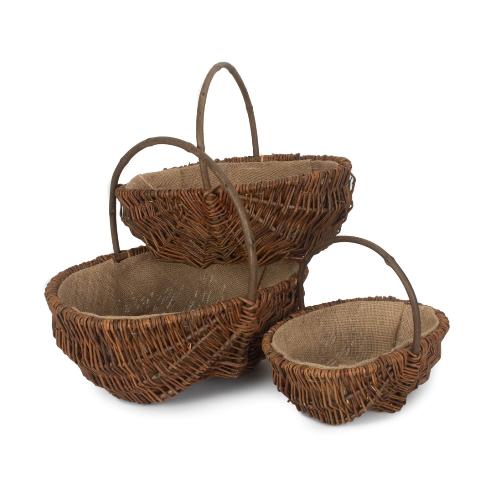 Oval Unpeeled Willow Garden Trug.