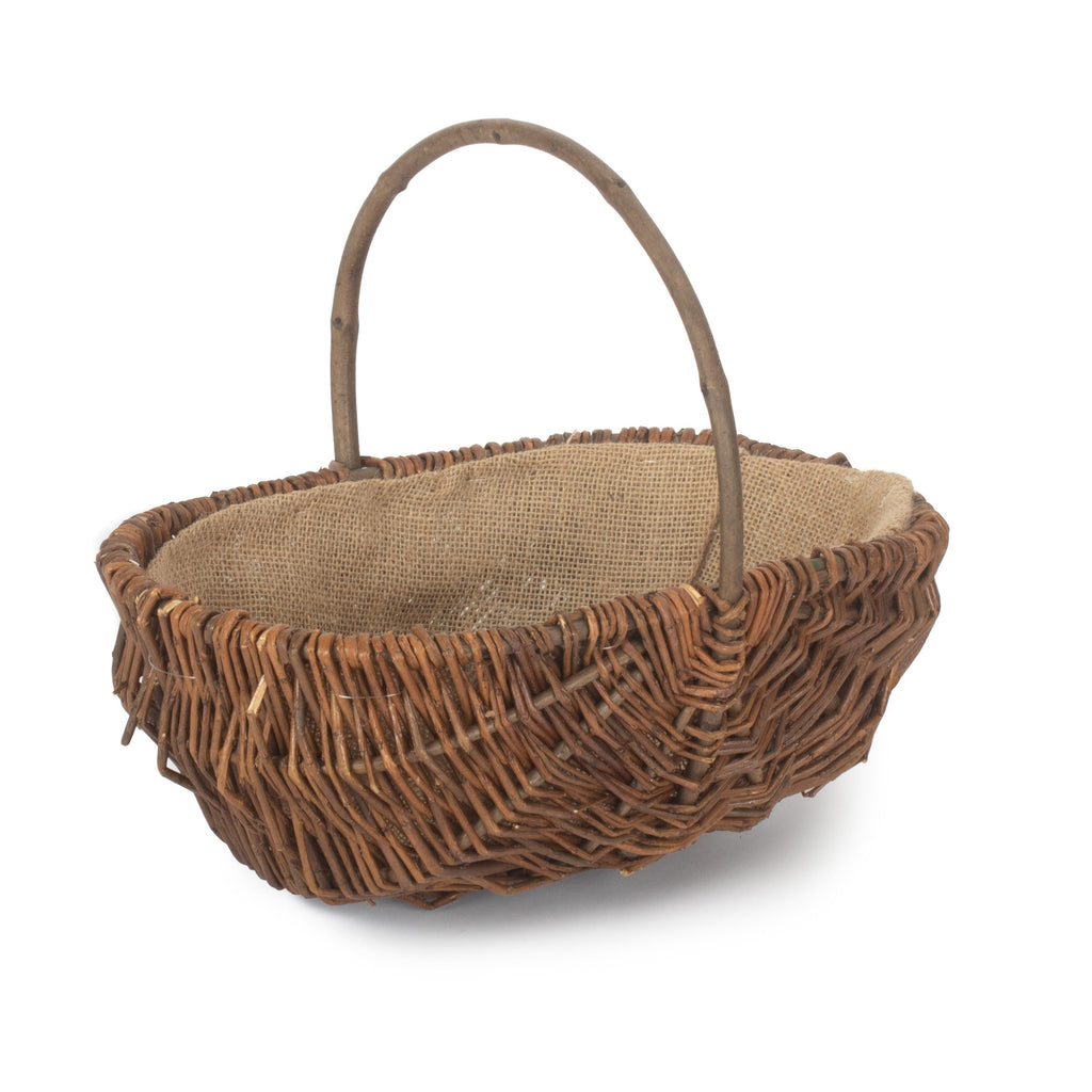 Oval Unpeeled Willow Garden Trug.