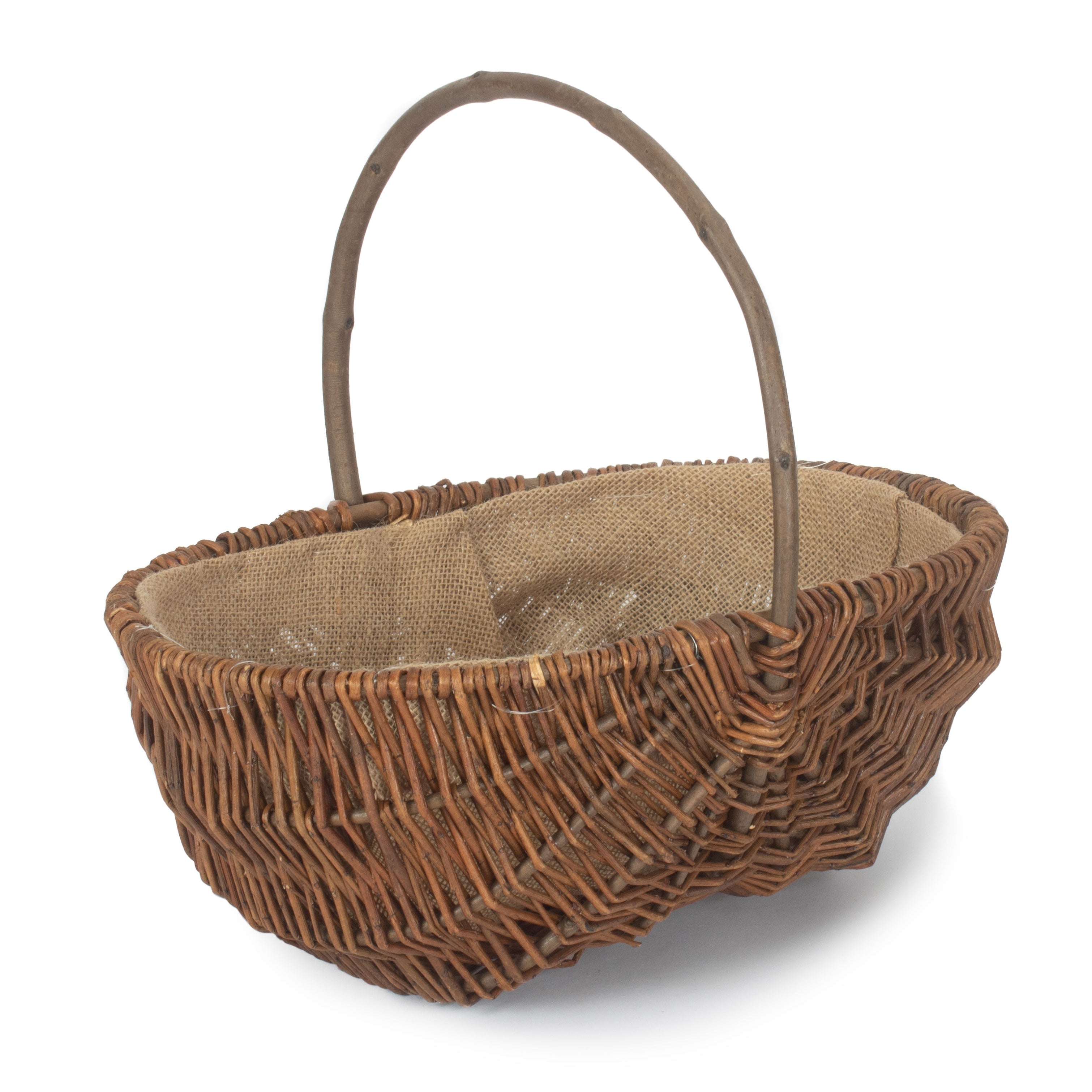 Oval Unpeeled Willow Garden Trug.